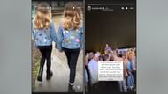 Kelly Stafford shares daughters' Taylor Swift-inspired outfit for school (image credit: instagram/kbstafford89)
